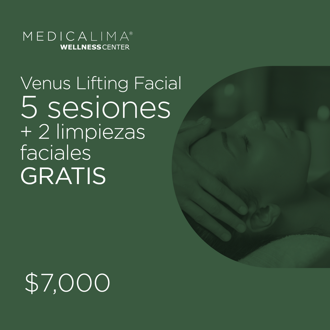 Venus Lifting Facial + Limpieza Facial